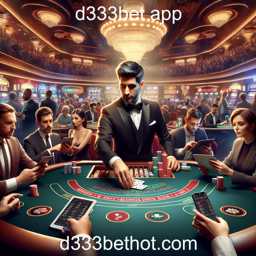 A Experiência Imersiva dos Jogos Ao Vivo no d333bet App